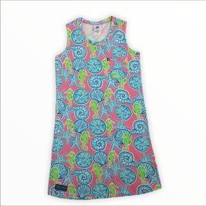 Simply Southern Seahorse Print Dress XS/S